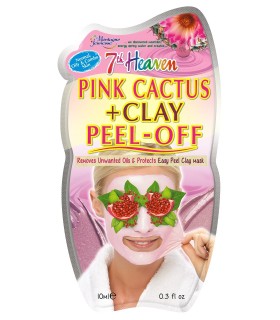 PINK mask: Pink Cactus & Clay Peel Off MONTAGNE JEUNESSE