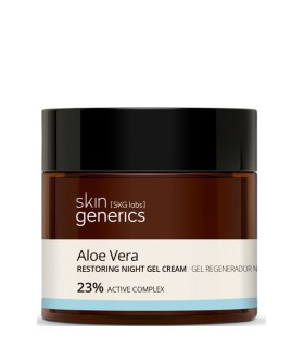 Gel Regenerador Noche Aloe Vera 23% - SKG