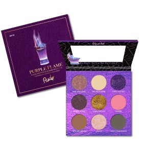 Rude - COCKTAIL PARTY 9 Eyeshadow Palette [ Purple Flame ]