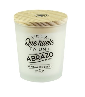 Mr. Wonderful - Vela que huele a un abrazo - Vainilla Ice Cream