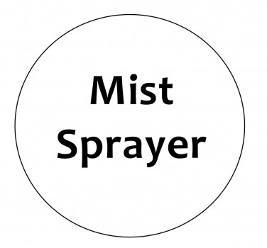 mist sprayer logo